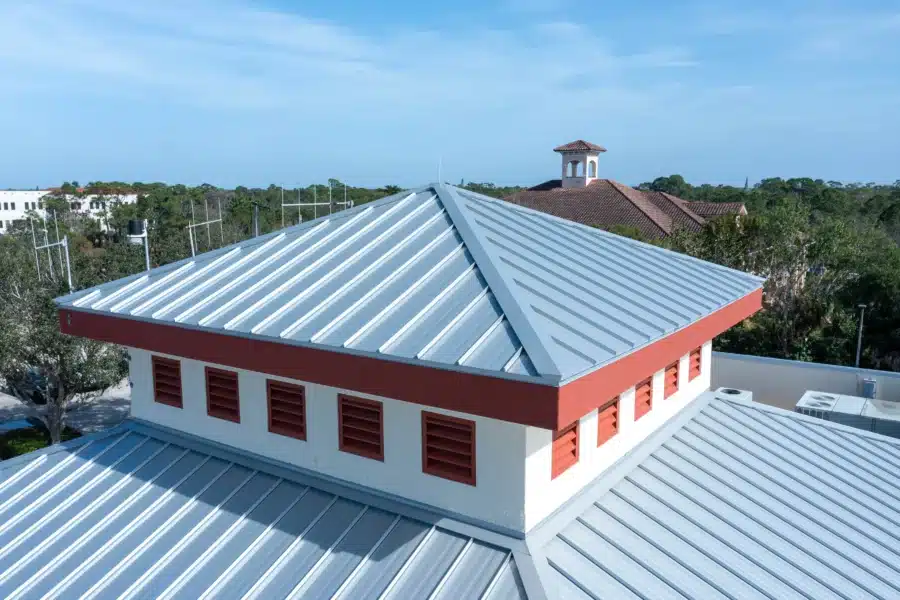 veterans park roof dynamic metals